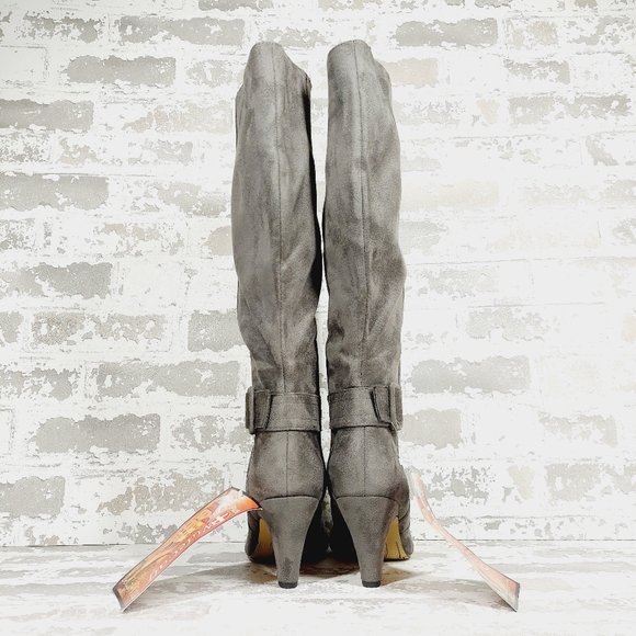 NEW Bella Vita Womens Troy II Plus Wide Calf Buckle Knee-High Boots D615 - Picture 6 of 11